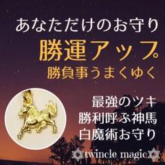 勝運アップお守り!勝利呼ぶ神馬パワーで勝負事うまくゆく!ギャンブル・仕事・試験