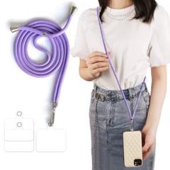 スマホストラップ ネックストラップ全機種対応ストラップ 1本+透明タグパッチ3枚