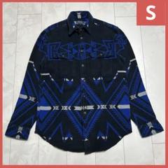 ポロ ラルフローレン シャツ 長袖　ＸＬ　大きい　ブラウス　ネイティブ柄　訳あり rl-548535-color.jpg