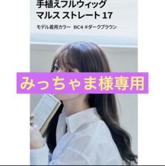 【新品未使用タグ付き】ピンクエイジ 手植えフルウィッグ ダークブラウン 泣値下げ【新品タグ付き】新商品ピンクエイジ フルウィッグV