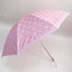 ケイトスペード 遮光 晴雨兼用 長傘 日傘 スペードフラワー ピンク