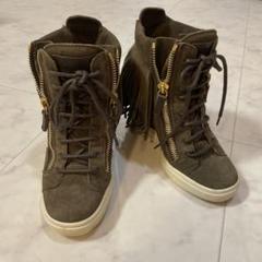 お値下げ！ジュゼッペザノッティ スエードブーツ  新品未使用 ジュゼッペザノッティ（GIUSEPPE ZANOTTI）をアウトレット価格で