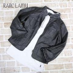 【PARC LAMU】カーフジャケット 100%牛革 やわらかい質感 やや難あり