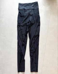 【未使用品】LAVA　リントスル レギンスM SUKALA】ドットプリントレギンス(Sサイズ スモークブルー