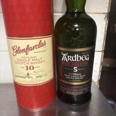 Glenfarclas 10年 & Ardbeg 5年 セット - メルカリ