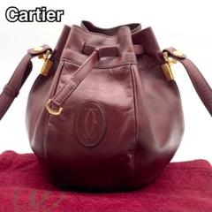 ☆Cartier ☆バッグ ショルダーバッグ 巾着 楽天市場】Cartier(カルティエ) マスト 巾着 ショルダーバッグ