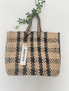 【値下げ】MARCHER A/Wかごバッグ 編み マルシェバッグ 値下げ】MARCHER A/Wかごバッグ 編み マルシェバッグ