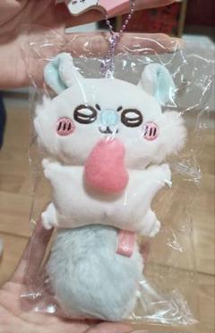 光る！！輪っかをつけたうさぎ、飛び立つモモンガ　2個セット ちいかわ 飛び立つモモンガマスコット | ちいかわマーケット