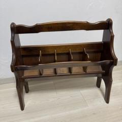 オールドカリモク◾️木製スリッパラック　karimoku　カリモク家具　レトロ
