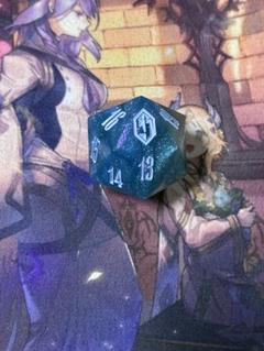 FF mtg コラボ　プレリリース限定 ライフカウンター　クリスタル　ダイス ☆未使用 FF プレリリース 限定 クリスタル ライフカウンター