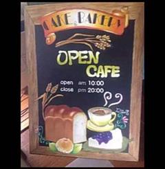 ❇︎お店用チョークアートボード❇︎メニューボード❇︎オーダーメイド  A4サイズのサムネイル