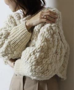 SEEALL/シーオール HANDBOREROニットカーディガン Plage