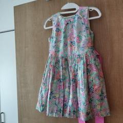 JOULES 花柄ノースリーブワンピース 116cm
