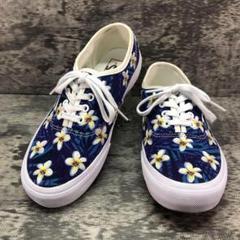 VANZ バンズ【23】花柄スニーカー スリッポン 刺繍