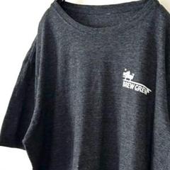 BREW CREW BARE FOOT Tシャツ グレー 灰色 古着