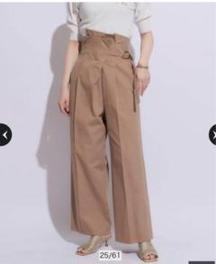 マイストラーダ アシメチノパンツ mystrada ベージュ Mystrada（マイストラーダ）の「アシメチノパンツ（その他パンツ