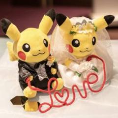 ポケモンウェディング ドール ピカチュウ ドレス タキシード