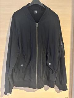 GU UNDERCOVER リブブルゾン BLACK Ｌサイズ