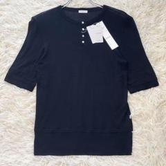 未使用✨ ギャルリーヴィー 25SS ガーゼフライス ヘンリーネックプルオーバー 未使用✨ ギャルリーヴィー 25SS ガーゼフライス ヘンリーネック