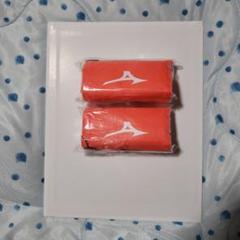Mizuno オレンジ リストバンド 2個セット