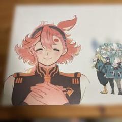 機動戦士ガンダム 水星の魔女　両面イラストシート A-onSTORE特典