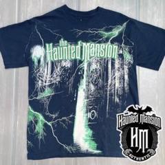 【サンダー柄】ディズニー ホーンテッドマンション Tシャツ ビンテージ