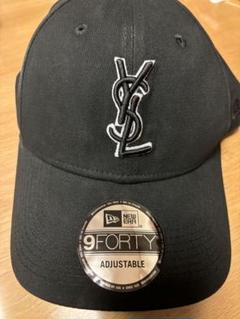 新品Yves Saint Laurent 9FORTY キャップ 黒 刺繍 新品未使用タグ付き】Saint Laurent Paris New Era 9 FORTY