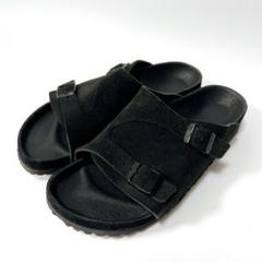 ほぼ未使用【26cm】別注ビルケンシュトック　チューリッヒ　ブラック　幅狭タイプ BIRKENSTOCK サンダル 「別注」 「BIRKENSTOCK」 チューリッヒ