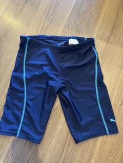 PUMA 男の子用水着 160 ネイビー