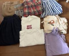 レディース服コーデ売りまとめ売り Lサイズ8点 夏服大人ゆるかじ