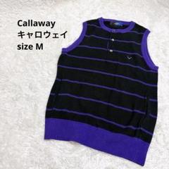 Callawayキャロウェイ ゴルフ ノースリーブニットベストM