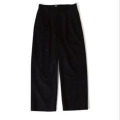 Cornier Super130's ウールワイドスラックスSLATE GRAY Super130's WORSTED WOOL WIDE SLACKS｜SLATE GRAY – Cornier