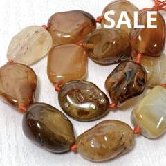 bg802/SALE！天然石◇アゲート　1連