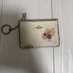 未使用級 COACH コーチ 花柄 ゴールド コインケース コーチ(COACH) フローラル 小銭入れ・コインケース | 通販・人気