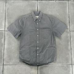 80~90s Eddie Bauer 半袖チェックシャツ　短丈　イエロータグ 80~90s Eddie Bauer 半袖チェックシャツ 短丈 イエロータグ
