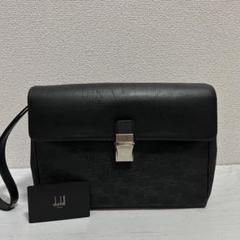 dunhill ダンヒル メンズ クラッチバッグ セカンドバッグ シルバー金具