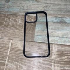 iPhone用 ブラック バンパーフレーム ケース