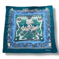 HERMES エルメス 140カレ 王の楽園 スカーフ - メルカリ