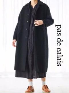 pas de calais パドカレロングコート 36 pas de calais パドカレ レディース コート（その他） サイズ