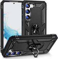 Galaxy S23 スマホケース リング付き スタンダード機能付き