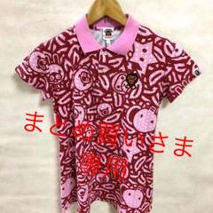 【かわいすぎるっ!BAPE KIDS 140 ピンクワンピ】ほぼ新品 送料無料