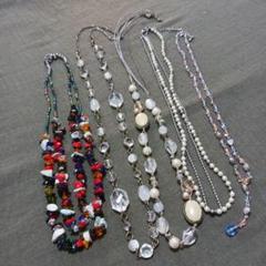 昭和レトロ　アクセサリー　まとめ売り 昭和レトロ】アクセサリーセット / まとめ売り / ネックレス