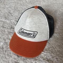 Coleman メッシュキャップ グレー/オレンジ キッズ 子供