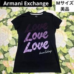 美品【値下げOK】Armani Exchange Tシャツ M 黒、ブラック