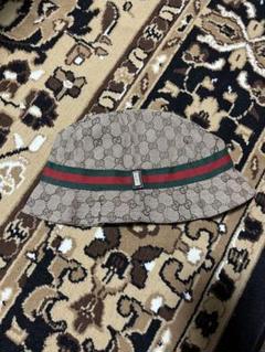 GUCCI GGパターン バケットハットXL ベージュ GUCCI GGパターン バケットハット