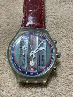 【稼働品】希少品 Swatch スウォッチ クロノグラフ 腕時計のサムネイル