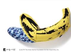 MEDICOM TOY ANDY WARHOL ABC BANANAクッション