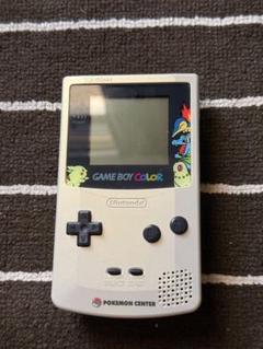 【美品】【希少】ゲームボーイカラースケルトンとポケモンカセット GBソフト＋ゲームボーイカラー スケルトン ポケットモンスター