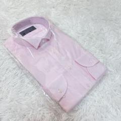 【新品】MAZZO 立ち襟シャツ　ウィングカラーシャツ XLピンク　結婚式　正装
