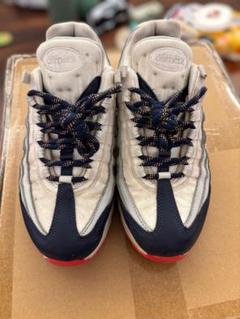 NIKE エアマックス95 AIR MAX95 ホワイト ネイビー ピンク